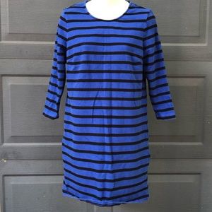 Old Navy Dresses - Old Navy | Black & Blue Striped Long Sleeve Dress Old Navy Dresses - Old Navy | Black & Blue Striped Long Sleeve Dress